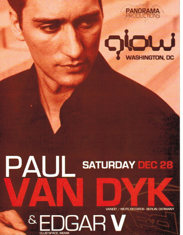 Paul van Dyk 2002 Washington DC Glow