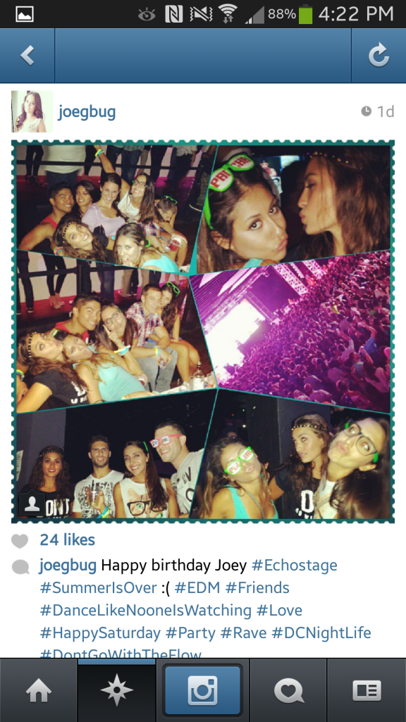 instagram club montage